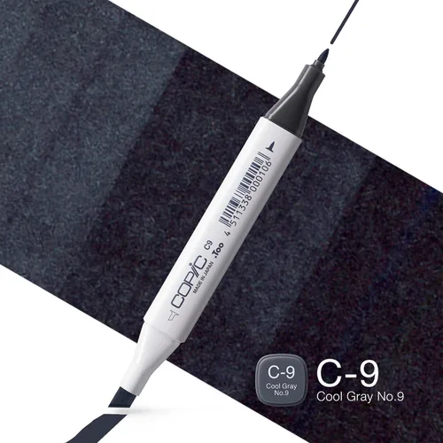 Miniatura 48 de Copic Marcador de alcohol clásico de doble punta, W6-Copic, gris cálido Gris cálido 6