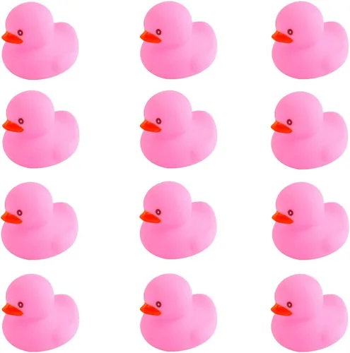 Miniatura 9 de umbresen Patos de goma amarillos preescolares juguetes de baño para tina, regalo para baby shower, bebés y niños pequeños, flotador de piscina