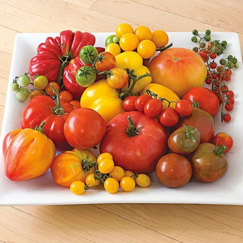 Miniatura 4 de Semillas de tomate Caleidoscopio Mix (de pequeño a gigante) Vegetales tradicionales para plantar sin OMG