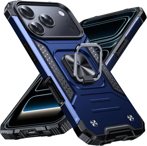 Miniatura 111 de Anqrp Funda resistente para iPhone 6/7/8/SE/SE2 con soporte de anillo mejorado y agarre, grado militar, a prueba de golpes, resistente y robusta
