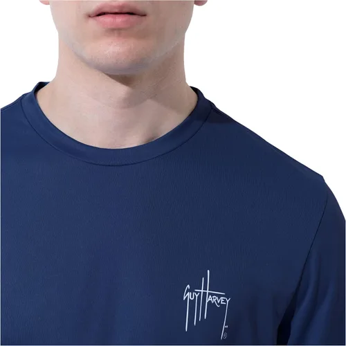Miniatura 4 de Guy Harvey Camiseta de manga larga con protección solar UPF 50+ para hombre
