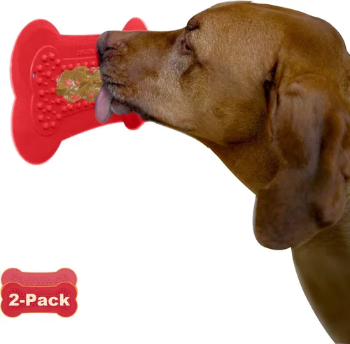 Miniatura 2 de Lick Lick Pad Accesorios para perros Accesorio de ducha para mascotas Almohadilla de mantequilla de maní para perro Estación de baño