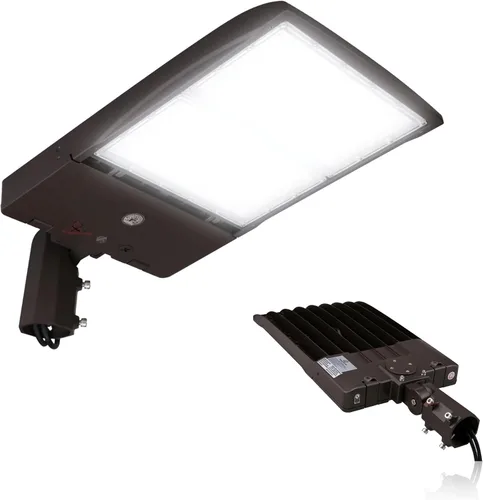 Miniatura 25 de RuggedGrade NextGen III - Luz LED para caja de zapatos de 300 W, 42,000 lúmenes, blanco brillante de 5000 K, montaje de brazo, 277-480 V, carcasa