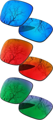 Miniatura 15 de ToughAsNails Set of 3 Replacement Lenses for Oakley Jupiter Squared Pack