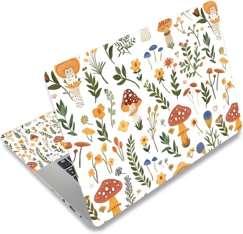 Miniatura 36 de Adhesivo para laptop de 12.1-15.6 pulgadas, calcomanía reutilizable universal de vinilo para laptop, protector de arte impermeable en color panal