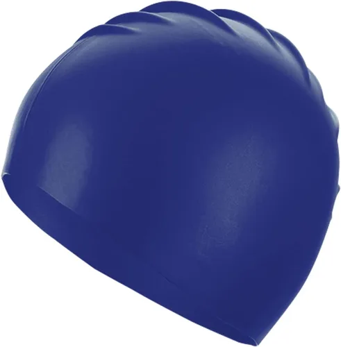 Miniatura 13 de Uttpll Gorro de natación de silicona impermeable, cómodo gorro de baño, gorro de natación para mujeres y hombres, gorra de baño impermeable Blanco
