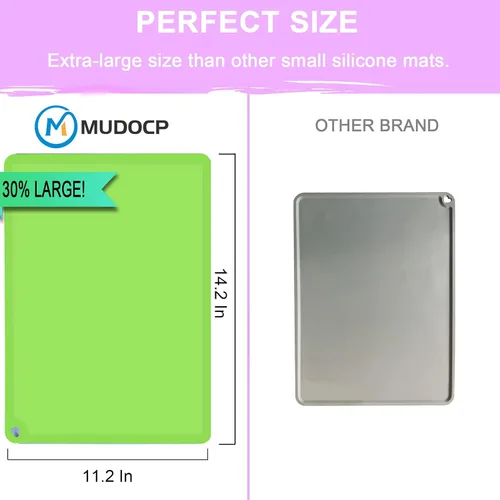 Miniatura 6 de Mantel individual de silicona para niños, manteles individuales antideslizantes para mesa de comedor, tapete reutilizable para alimentos para niños