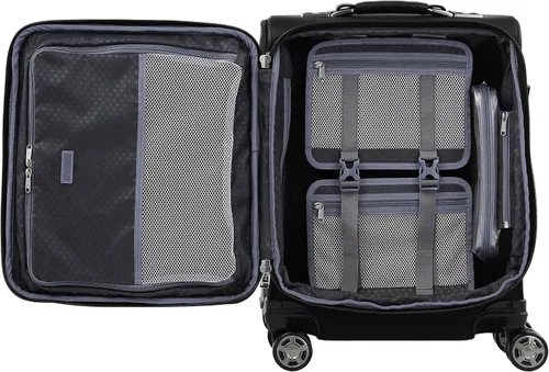 Miniatura 3 de Travelpro Platinum Elite-Softside - Maletas expansible con ruedas giratorias, Negro shadow), 409186701
