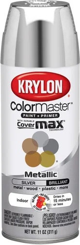 Miniatura 10 de Krylon K05353007 ColorMaster Acrílico Cristal Transparente, Plano, Transparente, 11 oz. Claro