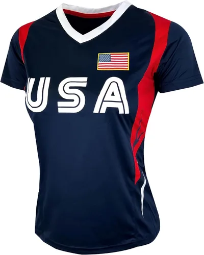 Miniatura 6 de Icon Sports Camisa US Alex Morgan para mujer, tallas adultas USWNTPT.