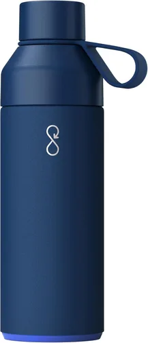 Ocean Bottle Botella de agua original de acero inoxidable de 17 onzas, reutilizable y sostenible, mantiene las bebidas frías y calientes, regalo