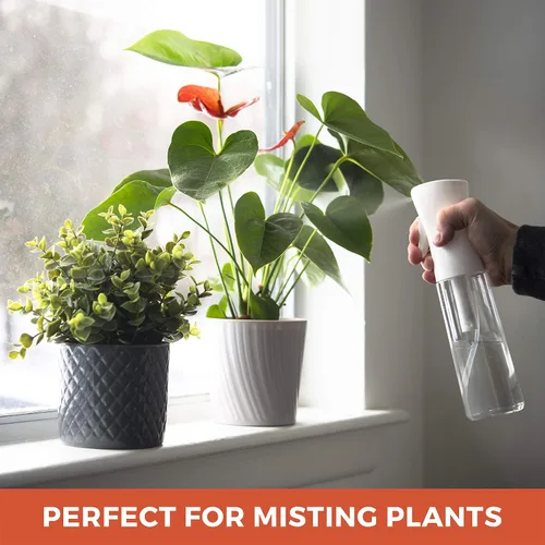 Miniatura 5 de Pulverizador continuo de agua para el cabello, ultra fino, botella de spray, atomizador sin propelente para peinado, limpieza, jardinería