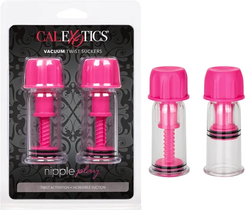 Miniatura 7 de California Exotic Novelties Nipple Play - Ventosas al vacío, color negro y transparente