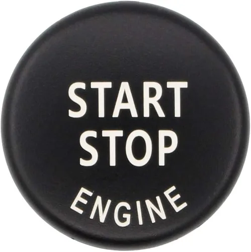 Miniatura 2 de Cubierta de botón de interruptor de motor de arranque y parada en negro para BMW X5 E70 X 6 E71 3 E90 E91 E92 E93 E87 E83 Z4 E89 320 325 520 525