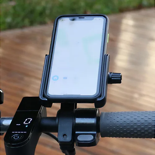 Miniatura 7 de Soporte de teléfono para Segway Ninebot MAX G30 F20 F30 F40 Scooter eléctrico, ajustable eMoped para manillar de bicicleta, soporte de teléfono