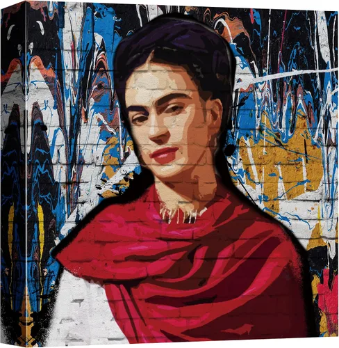 Miniatura 21 de NWT Lienzo impreso para pared, pintura en aerosol de ladrillo Audrey Hepburn Retrato Graffiti y arte callejero, ilustraciones abstractas, arte