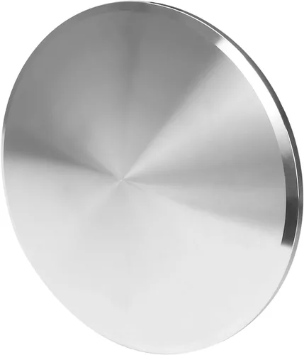 DERNORD Tapa terminal de acero inoxidable 304 que se ajusta a abrazadera de accesorio sanitario (tubo de 12 pulgadas DE)