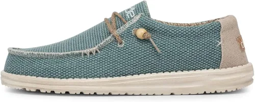 Miniatura 2 de Hey Dude Men's Wally Stitch Men's Loafers Men's Slip On Shoes Comfortable & Light