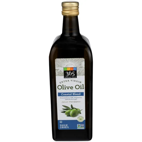 Miniatura 12 de 365 por Whole Foods Market, Aceite de oliva extra virgen de California en lotes pequeños, 16.9 onzas líquidas