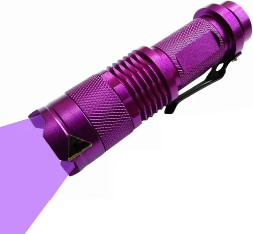 Miniatura 9 de Linterna de haz verde de largo alcance LED escalable, linterna LED verde de 3 modos para detección nocturna e invernadero