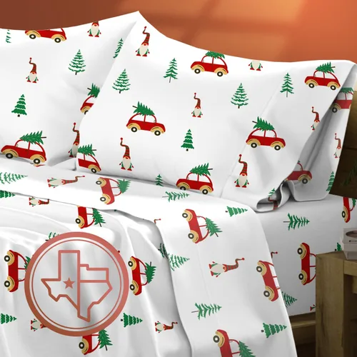 Miniatura 57 de TEXAS LINEN CO. Juego de sábanas de algodón egipcio Split King - 600 número de hilos, 5 piezas, sábanas blancas para cama ajustable, fibra 19: Raya