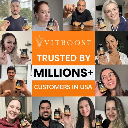 Miniatura 8 de VITBOOST Complejo de vitamina D3 K2 – Fácil de tragar – Vitamina D (D3) 5000 UI (125 mcg) y K2 (MK-7) 90 mcg Sin OGM Sin gluten Fabricado