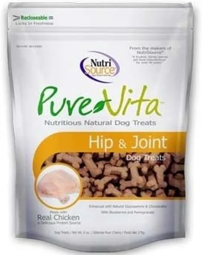 Miniatura 4 de Pure Vita, golosinas para perros, cadera y articulaciones, 6 onzas