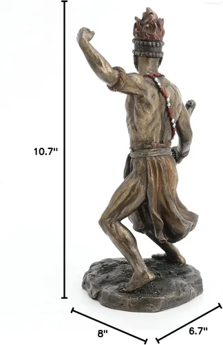 Miniatura 8 de Dios africano del rayo y la guerra Chango Shango Estatua Vudú Santeria