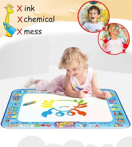 Miniatura 2 de Bolígrafos de agua de repuesto para garabatos de agua, bolígrafos de dibujo para alfombrilla de dibujo (multicolor, 6 unidades)