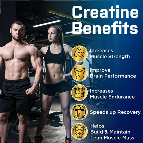 Miniatura 4 de Gomitas de monohidrato de creatina, creatina para mujeres y hombres, gomitas de monohidrato de creatina preentrenamiento con taurina, vitamina B6