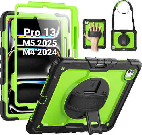 Miniatura 17 de SEYMAC Funda para iPad de 9ª/8ª/7ª Generación Estuche 10.2" 2021-2019, Funda Protectora de Cuerpo Completo Resistente a Prueba de Golpes de Servicio
