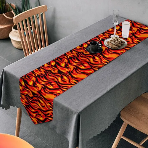 Miniatura 9 de Camino de mesa de baloncesto deportivo para cocina, comedor, fiesta, vacaciones, boda, decoración del hogar, interior y exterior, 13 x 70 pulgadas