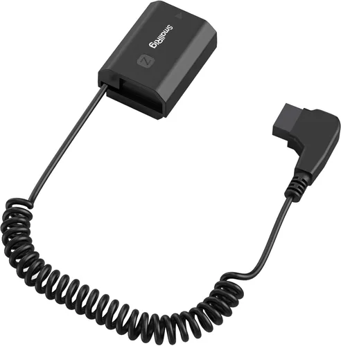 SmallRig D-TAP - Batería ficticia para Sony NP-FZ100, adaptador de corriente de cámara para Sony FX3, FX30, A7 III, A7 IV, A7S III, A7R III, A7R IV,