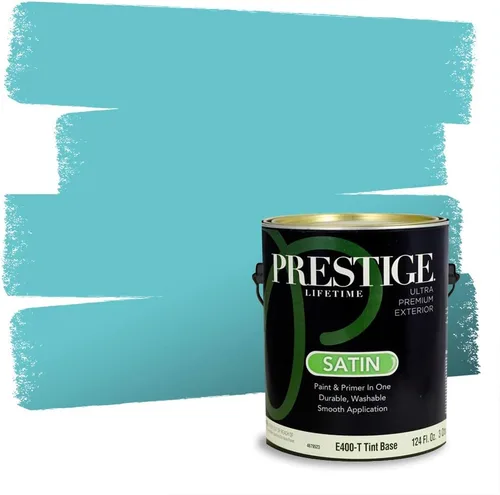 Miniatura 72 de Pintura Exterior + imprimación PRESTIGE, todo-en-uno, 1 galón, acabado mate, color comparable al Valspar* Royal Gray* VS151-Gris real