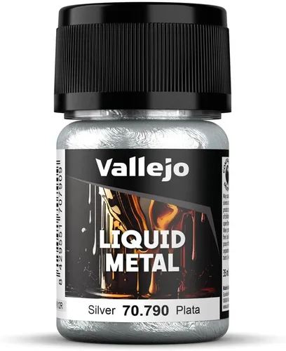 Vallejo - Metal Líquido | Plata 35 ml. (1.18 fl.oz.)