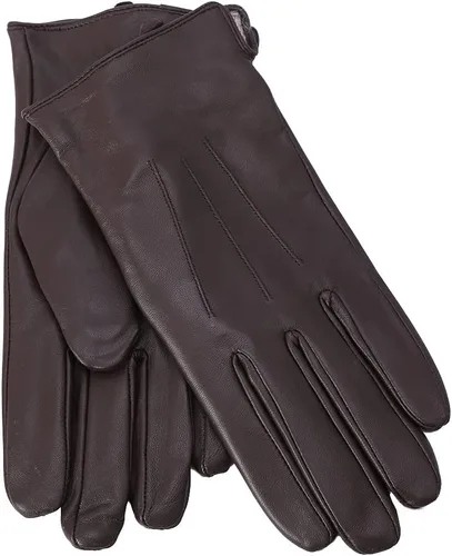 Miniatura 4 de Guantes de piel de cordero de napa de lujo para hombre