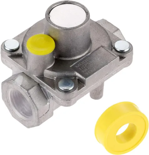 Miniatura 9 de Aupoko Regulador de presión de gas de 1/2", regulador de presión de intercambio de gas natural y licuado con 2 adaptadores de conversión NPT