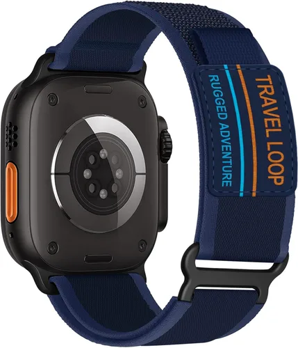 Miniatura 26 de ALMNVO - Correa unisex Trail Loop de nailon resistente para Apple Watch Ultra/2 de 1.92, 1.77, 1.73, 1.65, 1.61, 1.57, 1.49 pulgadas, para Apple