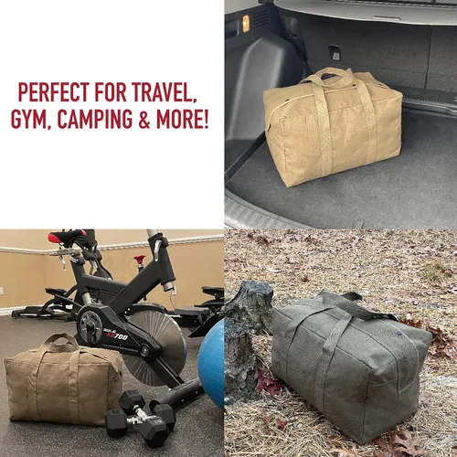 Miniatura 6 de Bolsa cargo, de Rothco, de lona, estilo paracaidista