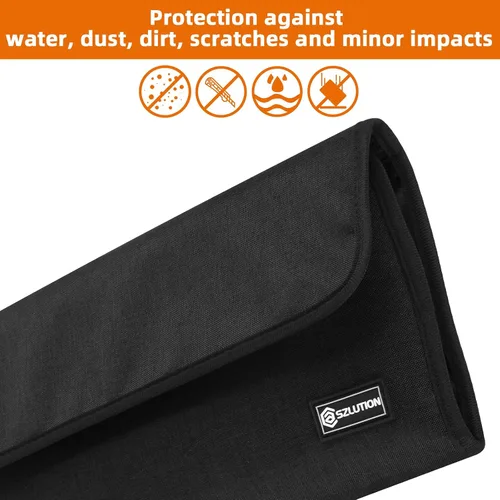 Miniatura 5 de Funda de viaje para accesorios de Apple, compatible con teclado mágico, trackpad, mouse - Funda (negro)
