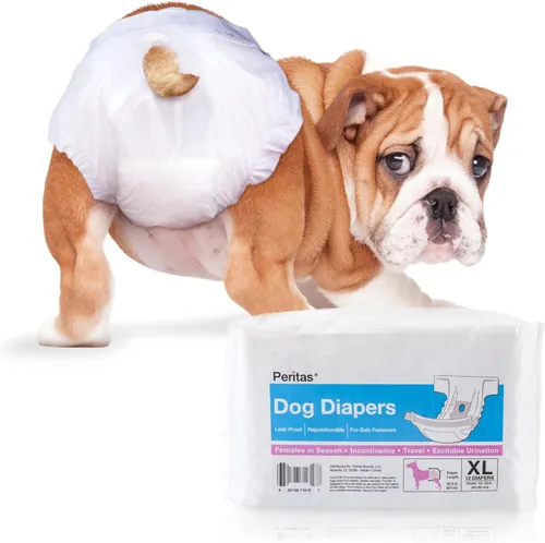 Miniatura 6 de Pañales desechables para perras Pañales para perras Pañales para cachorros, pañales para perros en celo o pañales de incontinencia para perros