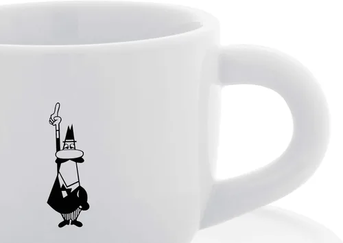 Miniatura 2 de Bialetti Tazas Taza de café de porcelana, color blanco