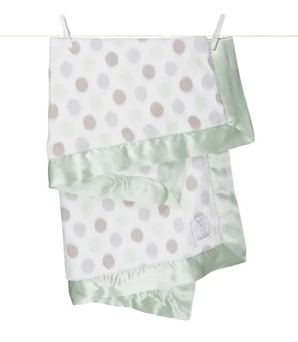 Miniatura 16 de Little Giraffe Luxe Manta para Bebé – 29x35" Borde de Satén, Heart Army Silver Ultra-Suave, Hipoalergénica Manta para Cochecito y Guardería