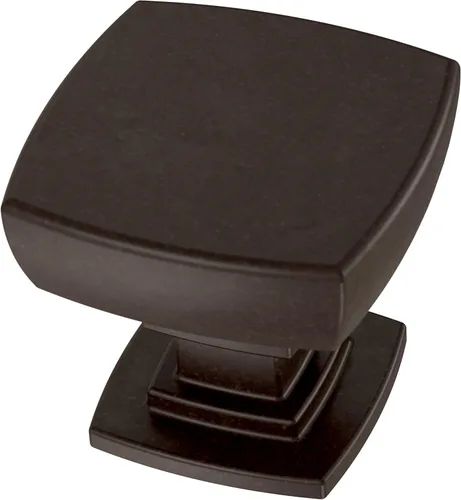 Miniatura 16 de Franklin Brass Parow - Perillas de gabinete (paquete de 5) Manijas de bronce champán para cajones de muebles de tocador, cocina, puerta, baño