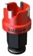 Miniatura 3 de Diablo Cortador de agujeros de dientes de carburo Demon de acero, vida útil 50 veces más larga, cuello de tope de profundidad, expulsión de enchufe