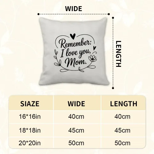 Miniatura 2 de Mom Birthday Gifts for Moms Valentines Day Velvet Pillow Covers 18X18 Best Mom Presents Mama Gift Mama Mommy Gifts Pillow Case Bedroom Decoration