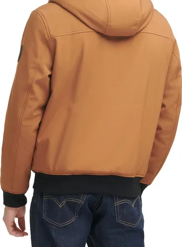 Miniatura 2 de Levi's Chaqueta bomber con capucha y forro de sherpa suave para hombre