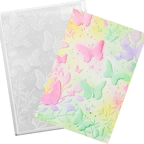 Geiserailie 1 carpeta de estampado en relieve 2d/3D, plantilla de máquina de estampado de papel, carpeta de tarjetas para hacer manualidades,