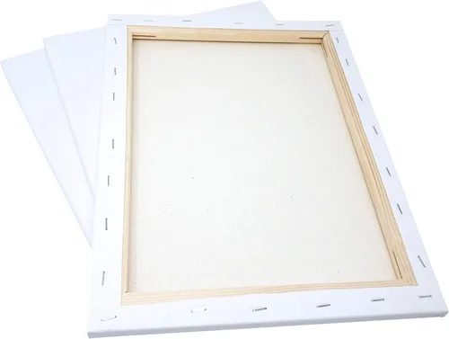 Miniatura 3 de milo Lienzo estirado para artista, 16 x 20 pulgadas, paquete económico de 6 lienzos para pintura, imprimado y listo para pintar, suministros de arte