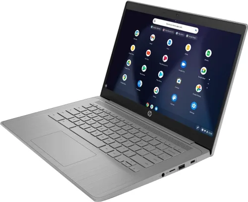 Miniatura 4 de HP Chromebook 14 HD Flagship Laptop para estudiantes, procesador Intel Pentium Quad-Core N4120, 4 GB de RAM, 64 GB eMMC, Wi-Fi 5, cámara web